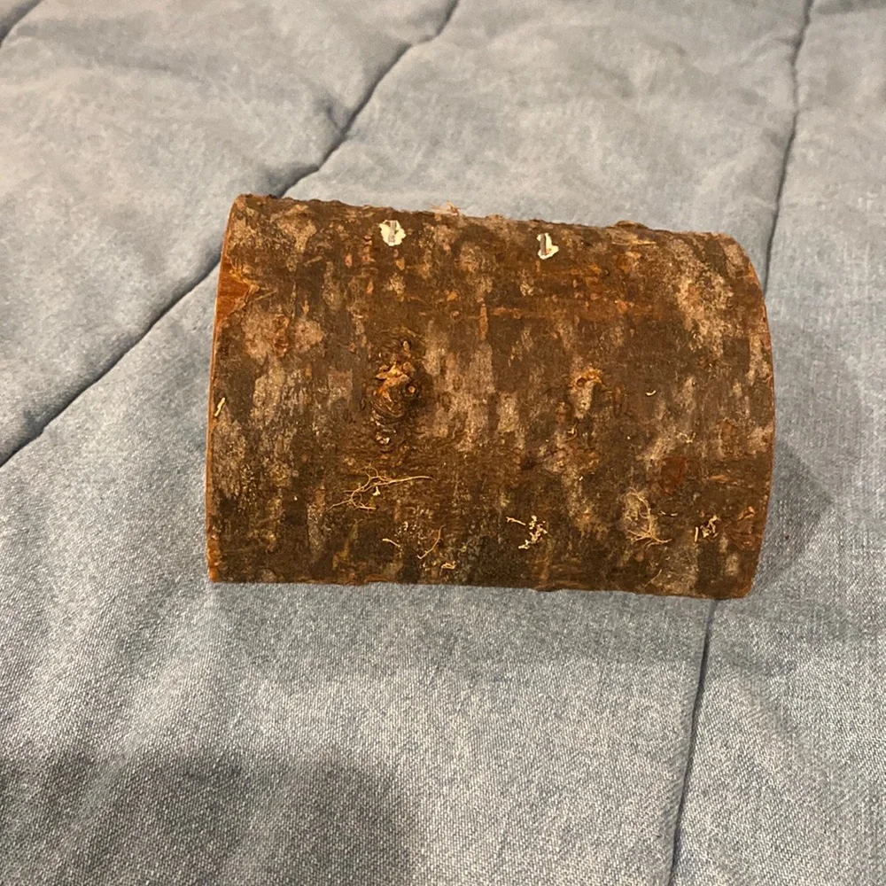 Hermit crab log never used 4” x 3”
